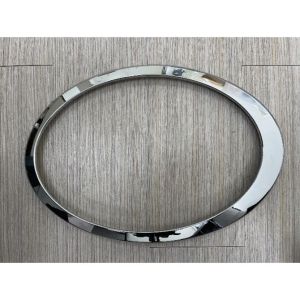 MINI COOPER CLUBMAN HEAD LAMP BEZEL RIGHT (Passenger Side) CHROME OEM#51137351372 2016-2024 PL#MC2507108