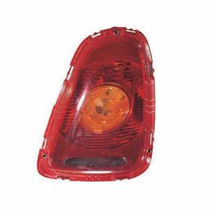 MINI COOPER HATCHBACK TAIL LAMP ASSEMBLY LEFT (Driver Side) (W/AMBER SIGNAL LENS) OEM#63212757009 2007-2010 PL#MC2800103