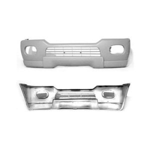 MITSUBISHI MONTERO SPORT FRONT BUMPER COVER PRIMED (W/FLARE) OEM#MR972307 2000-2004 PL#MI1000269