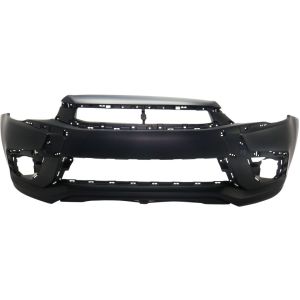 MITSUBISHI OUTLANDER SPORT (5 SEATER) FRONT BUMPER COVER PRM/LWR-TXT**CAPA** OEM#6400H486 2016-2017 PL#MI1000343C