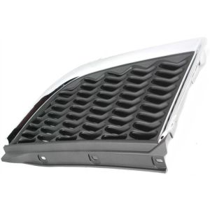 MITSUBISHI GALANT GRILLE LEFT (Driver Side) CHR/SLV/GRAY OEM#MN161845HA 2004-2006 PL#MI1200250
