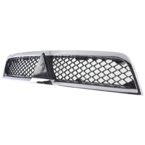 MITSUBISHI LANCER SPORTBACK GRILLE ASSEMBLY CHR/BLK (ES/GTS MDL) OEM#7450A093 2009-2014 PL#MI1200255