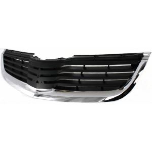 MITSUBISHI GALANT  GRILLE CHROME/BLACK (W/O RALLIART MDL) OEM#7450A582 2007-2008 PL#MI1200256