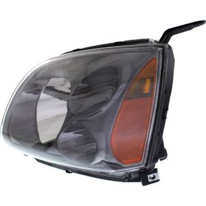 MITSUBISHI GALANT HEAD LAMP ASSEMBLY LEFT (Driver Side) BLACK BEZEL (W/O PROJECTOR) OEM#8301A565 2004-2008 PL#MI2502153
