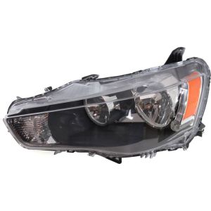 MITSUBISHI OUTLANDER (7 SEATER) HEAD LAMP ASSY LEFT (Driver Side) HALOGEN OEM#8301C417 2010-2013 PL#MI2502157