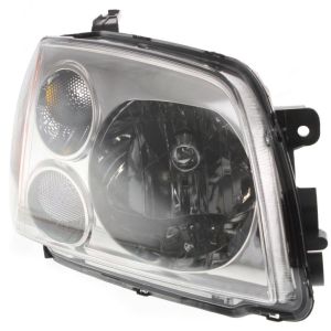 MITSUBISHI GALANT HEAD LAMP ASSY RIGHT (Passenger Side) CHROME BEZEL (W/O PROJECTOR)**CAPA** OEM#MR991162 2009-2012 PL#MI2503127C