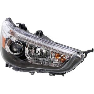MITSUBISHI OUTLANDER SPORT  (5 SEATER) HEAD LAMP ASSY RIGHT (Passenger Side) (HALOGEN) OEM#8301C224 2011-2019 PL#MI2503160