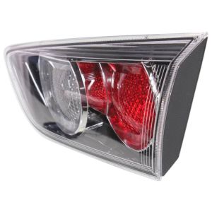 MITSUBISHI LANCER EVOLUTION TAIL LAMP ASSEMBLY RIGHT (Passenger Side) (INNER)(BLK BEZEL) OEM#8330A626 2009-2015 PL#MI2803101