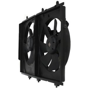 MITSUBISHI OUTLANDER RADIATOR & A/C FAN ASSY WO/CONTROL MODULE (DUAL FAN) OEM#MR993931-PFM 2003-2006 PL#MI3115117