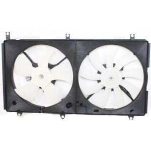MITSUBISHI GALANT RADIATOR & A/C FAN ASSY (2.4L) OEM#MR571254-PFM 2009-2012 PL#MI3115120