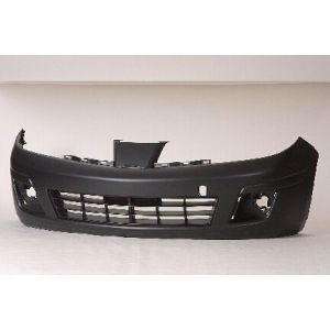 NISSAN(DATSUN) VERSA SEDAN FRONT BUMPER COVER PRIMED (W/BUILT IN BUMPER MLDG)**CAPA** OEM#FBM22EM30J 2007-2011 PL#NI1000245C