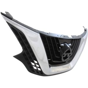 NISSAN(DATSUN) MURANO GRILLE ASSEMBLY CHR/BLK **CAPA** OEM#623109UA8A 2015-2018 PL#NI1200278C