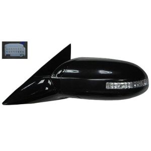 NISSAN(DATSUN) MAXIMA DOOR MIRROR LEFT (Driver Side) PWR/NON-HTD/SIGNAL (WO/MEMORY) OEM#963029N84A-PFM 2009-2015 PL#NI1320196