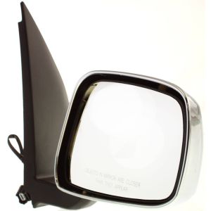 NISSAN(DATSUN) FRONTIER DOOR MIRROR RIGHT (Passenger Side) PWR (CHR)(LE) OEM#96301EA015-PFM 2005-2010 PL#NI1321170