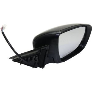 NISSAN(DATSUN) ROGUE (2.5L) DOOR MIRROR RIGHT (Passenger Side) PWR/SIGNAL (WO/SIDE VIEW CAMERA)(MAN-FOLD)(JAPAN BUILT) OEM#963019TB0C-PFM 2016 PL#NI1321286