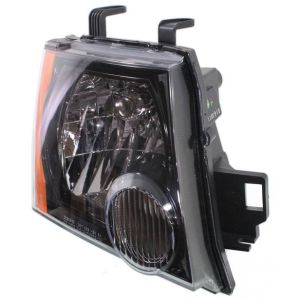 NISSAN(DATSUN) XTERRA HEAD LAMP ASSEMBLY RIGHT (Passenger Side) (BLACK BEZEL)(S/X MDL) **CAPA** OEM#26010ZL00A 2009-2015 PL#NI2503189C