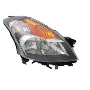 NISSAN(DATSUN) ALTIMA SEDAN HEAD LAMP ASSEMBLY RIGHT (Passenger Side) (HID)(GRAY BEZEL) OEM#26010ZN50B 2007-2009 PL#NI2503206