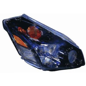 NISSAN(DATSUN) QUEST HEAD LAMP ASSEMBLY RIGHT (Passenger Side) (DK-GRAY BEZEL) OEM#260105Z025 2004-2009 PL#NI2503224