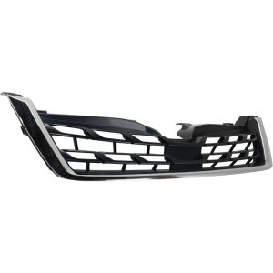 SUBARU FORESTER GRILLE BLACK W/CHR MOLDING (LOWER SECTION) OEM#91121SG280 2017-2018 PL#SU1200169