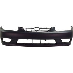 TOYOTA COROLLA/SEDAN FRONT BUMPER COVER PRIMED **CAPA** OEM#5211902908 2001-2002 PL#TO1000217C