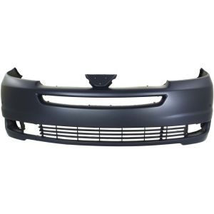 TOYOTA SIENNA FRONT BUMPER COVER PRIMED (W/Park Sensor & Radar Cruise) OEM#52119AE903 2004-2005 PL#TO1000269