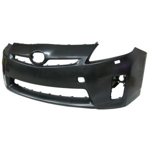 TOYOTA PRIUS (1.8L) FRONT BUMPER COVER PRIMED (W/ HL WASHER)(W/O SIDE SENSOR)**CAPA** OEM#5211947919 2010-2011 PL#TO1000361C