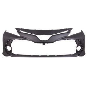 TOYOTA CAMRY FRONT BUMPER COVER PRIMED (XLE)(W/SENSOR) **CAPA** OEM#521190X937 2018-2020 PL#TO1000432C