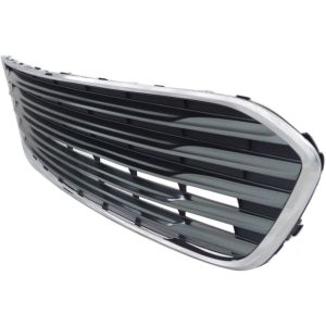 TOYOTA AVALON HYBRID FRONT BUMPER GRILLE CHR/GRAY WO/ SENSOR OEM#5310207011 2013-2015 PL#TO1036146
