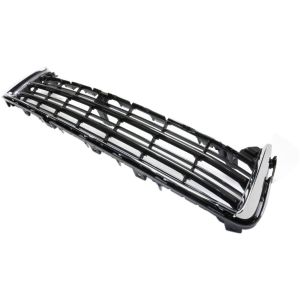 TOYOTA HIGHLANDER GRILLE LOWER BLACK W/CHR FRAME MOLDING OEM#531020E040 2014-2016 PL#TO1036152