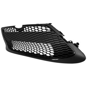 TOYOTA COROLLA HYBRID FRONT BUMPER GRILLE ASSY BLACK W/BLACK MLDG (W/TOW CVR) OEM#5310212070_ 2020-2022 PL#TO1036217