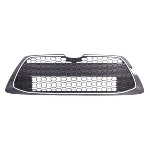 TOYOTA COROLLA/SEDAN  FRONT BUMPER GRILLE ASSY BLACK W/SILVER MLDG (W/TOW CVR)(XLE)(JAPAN) OEM#5310212110_ 2020-2022 PL#TO1036218