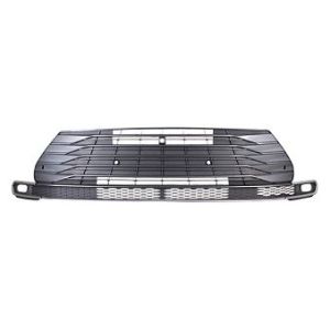 TOYOTA SIENNA HYBRID (hybrid only) FRONT BUMPER GRILLE PTD-GRAY/BLACK W/SATIN-CHROME(W/SENSOR)(W/CAMERA)(LIMITED/PLATIN *CAPA* OEM#5310208080 2021-2023 PL#TO1036248C