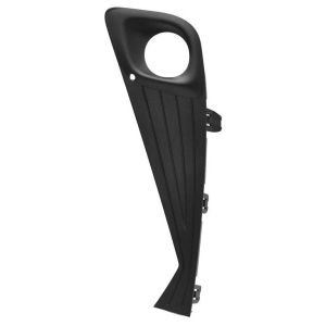 TOYOTA CHR FRONT BUMPER UPPER COVER SIDE INSERT LEFT (Driver Side) TXT-BLACK (W/FOG)(LTD) OEM#52128F4280 2020-2022 PL#TO1038235