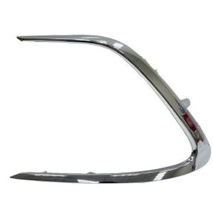 TOYOTA CAMRY HYBRID FRONT BUMPER MLDG LEFT (Driver Side) CHROME (XLE MDL) **CAPA** OEM#5271306180 2021-2024 PL#TO1038245C