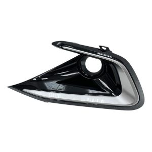 TOYOTA COROLLA HATCHBACK (EXC GR) FOG LAMP COVER LEFT (Driver Side) BLACK/SILVER (W/FOG) OEM#5204012210 2023-2025 PL#TO1038276