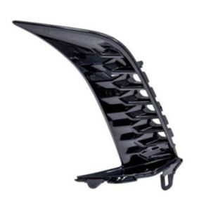 TOYOTA CAMRY (HYBRID) FRONT BUMPER COVER OUTER INSERT LEFT (Driver Side) GLOSS-BLACK (XSE) OEM#52713AQ030 2025 PL#TO1038286