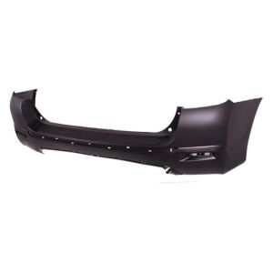 TOYOTA HIGHLANDER REAR BUMPER COVER UPPER PRM/TEXT**CAPA** OEM#521590E907 2011-2013 PL#TO1100289C