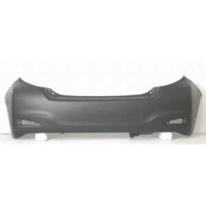 TOYOTA YARIS HATCHBACK(5DOORS) REAR BUMPER COVER PRIMED (CE/L/LE)(JAPAN)**CAPA** OEM#5215952966 2012-2014 PL#TO1100298C