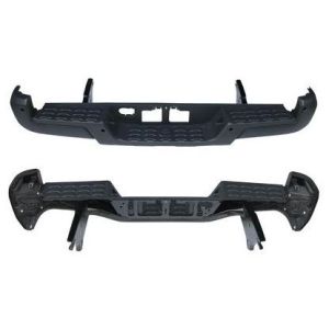 TOYOTA TACOMA REAR STEP BUMPER ASSY BLACK (W/SENSOR)(WO/TOW HITCH)**NSF** OEM#5215904030-PFM 2016-2023 PL#TO1103133N