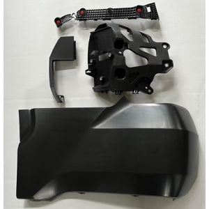 TOYOTA TUNDRA REAR BUMPER END COVER ASSY LEFT (Driver Side) PRIMED (WO/SENSOR)(WO/WHEEL OPENING MLDG) OEM#521620C903-PFM 2022-2025 PL#TO1104142