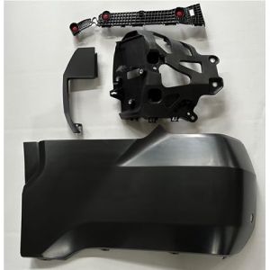 TOYOTA TUNDRA REAR BUMPER END COVER ASSY LEFT (Driver Side) PRIMED (W/SENSOR)(WO/WHEEL OPENING MLDG) OEM#521620C901-PFM 2022-2025 PL#TO1104143