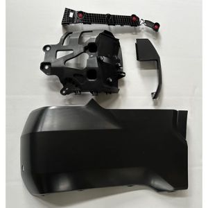 TOYOTA TUNDRA REAR BUMPER END COVER ASSY RIGHT (Passenger Side) PRIMED (W/SENSOR)(WO/WHEEL OPENING MLDG) OEM#521610C901-PFM 2022-2025 PL#TO1105143