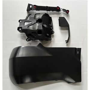 TOYOTA TUNDRA REAR BUMPER END COVER ASSY RIGHT (Passenger Side) PRIMED (WO/SENSOR)(W/WHEEL OPENING MLDG) OEM#521610C902-PFM 2022-2025 PL#TO1105144