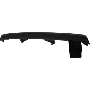 TOYOTA HIGHLANDER HYBRID REAR BUMPER LOWER COVER EXTENSION TEXT-BLACK (W/CHROME REFLECTOR BEZEL)(LTD)**CAPA** OEM#521510E080 2017-2019 PL#TO1195117C