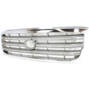 TOYOTA LAND CRUISER GRILLE CHROME/SLV/GRAY OEM#5310160270 2003-2005 PL#TO1200252