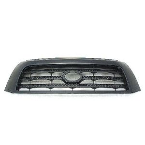 TOYOTA TUNDRA GRILLE BLACK W/BLACK FRAME (EXC SR5)(W/O Sport Pkg)**CAPA** OEM#531000C151 2007-2009 PL#TO1200300C