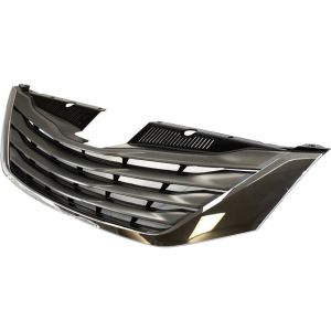 TOYOTA SIENNA GRILLE ASSEMBLY GRAY/BLK W/CHR MOLDING (XLE) OEM#5310108090 2011-2014 PL#TO1200333