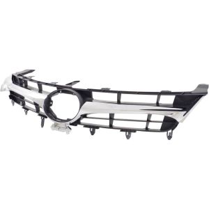 TOYOTA CAMRY GRILLE ASSEMBLY CHR/BLK (LE/XLE WO/PRE-COLLISION) WO/EMBLEM OEM#5310106411 2015-2017 PL#TO1200377