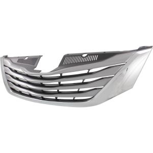 TOYOTA SIENNA GRILLE ASSY GRAY/BLACK W/CHROME MLDG (XLE) **CAPA** OEM#5310108040 2015-2017 PL#TO1200399C
