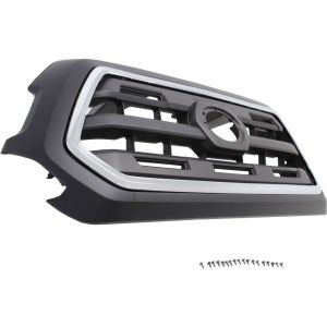 TOYOTA TACOMA GRILLE PTD/BLACK W/CHROME SURROUND MLDG (SR5)**CAPA** OEM#5310004510C8 2016-2017 PL#TO1200408C